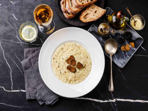 Trüffel-Risotto - eine Köstlichkeit zum Valentinstag