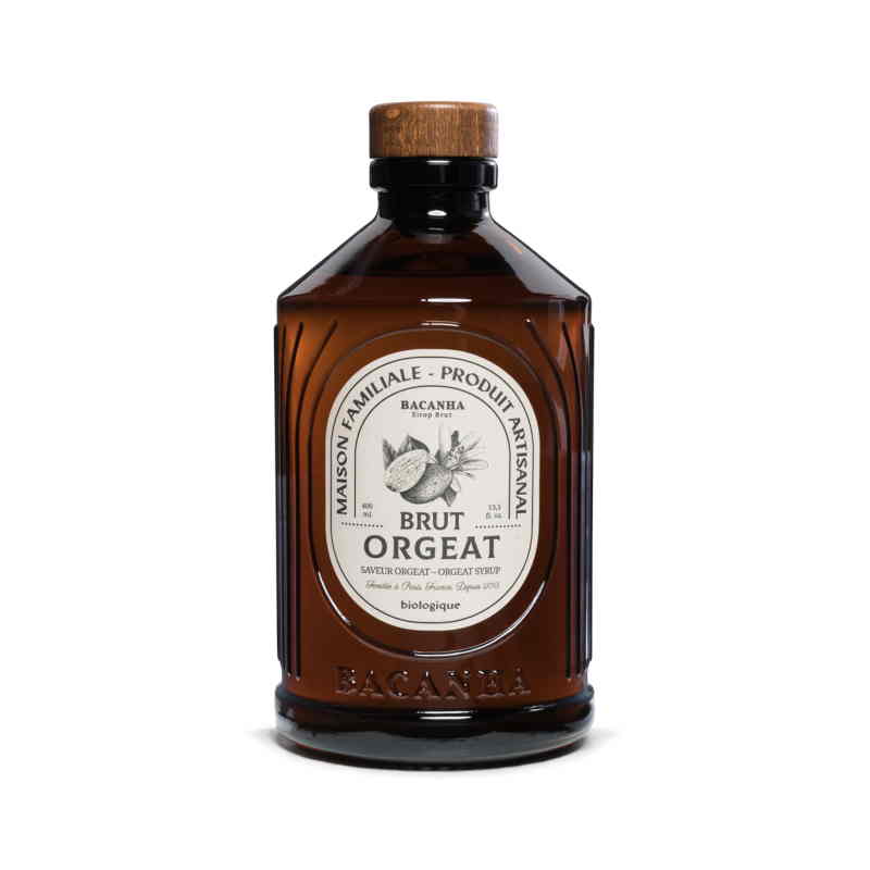 Mandel-Sirup mit Orangenblüte