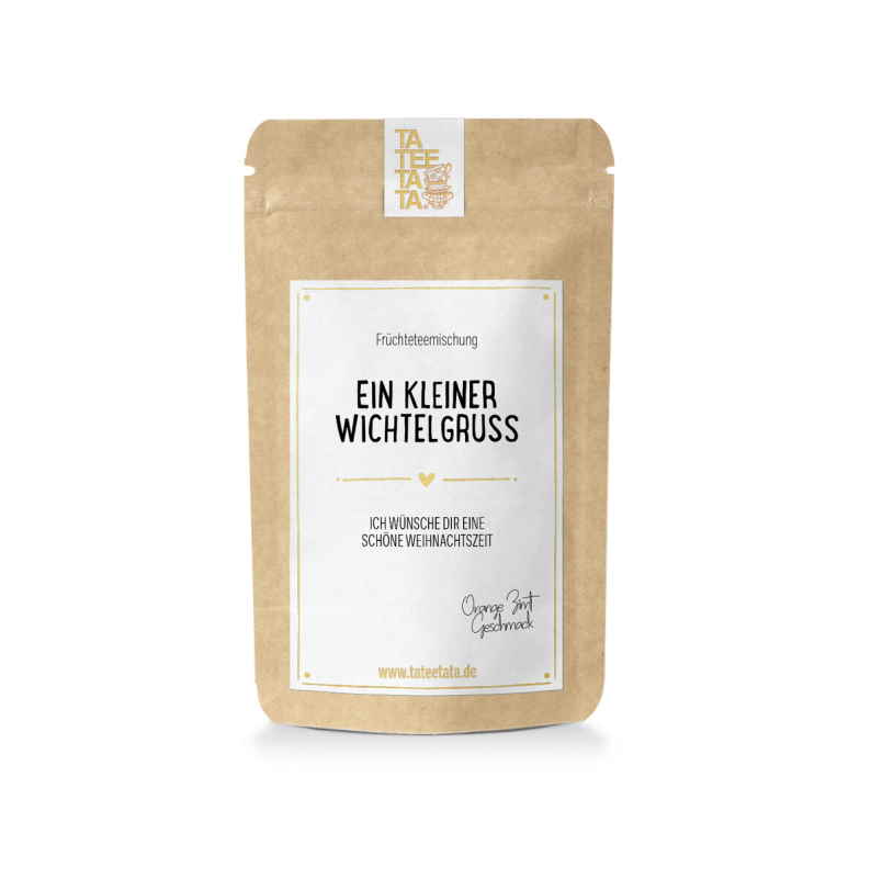 Weihnachtliche Früchteteemischung Tateetata Ein kleiner Wichtelgruss