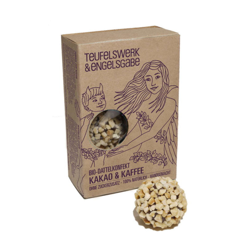 Dattelkonfekt Kakao & Kaffee - bio, vegan