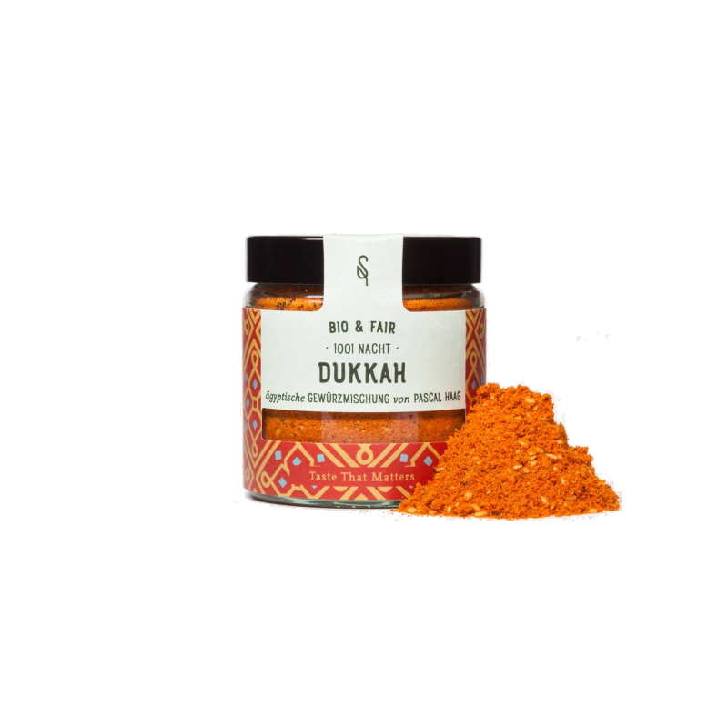 Ägyptische Gewürzmischung Dukkah von SoulSpice fair und bio