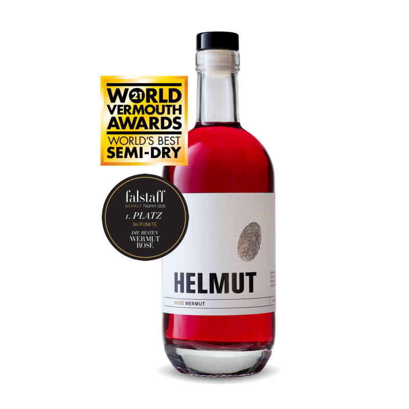 Helmut Rosé Premium Wermut ausgezeichnet