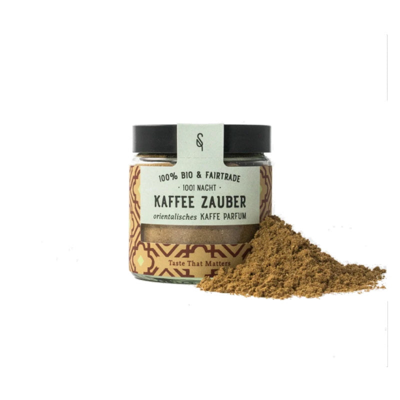 Kaffeezauber orientalische Gewürzmischung bio und fair von SoulSpice