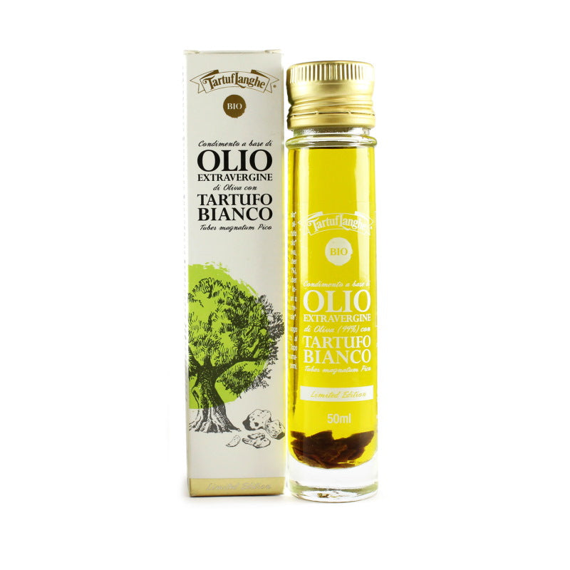 Bio Trüffelolivenöl aus Italien von Tartuflanghe