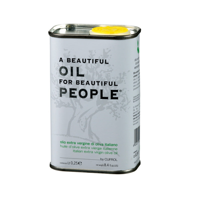 Extra natives Olivenöl A beautiful oil for beautiful people Italien 250 ml