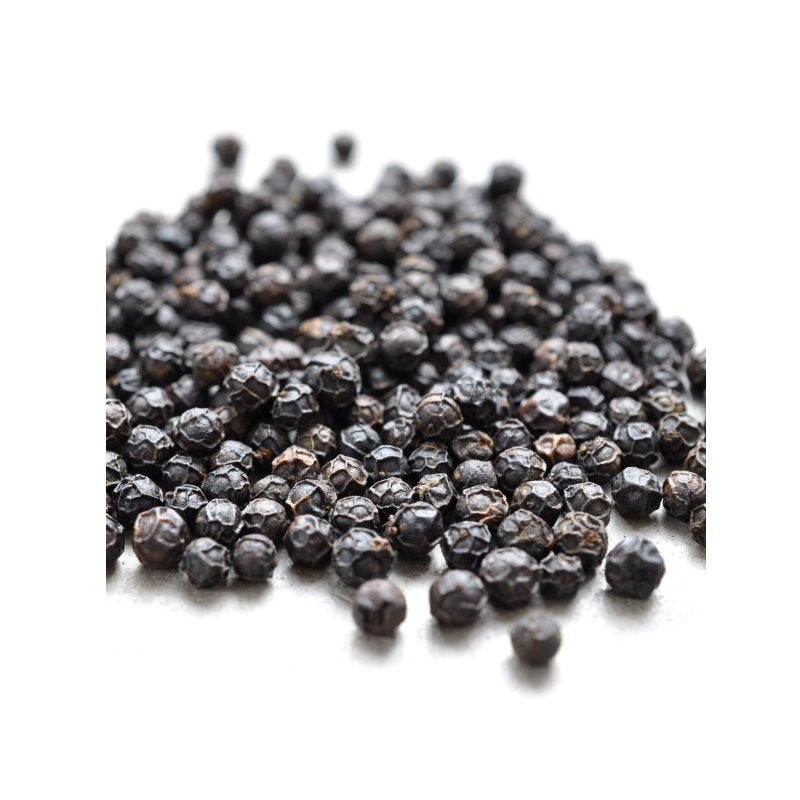 Schwarze Kampot Pfefferkörner von Hennes' Finest