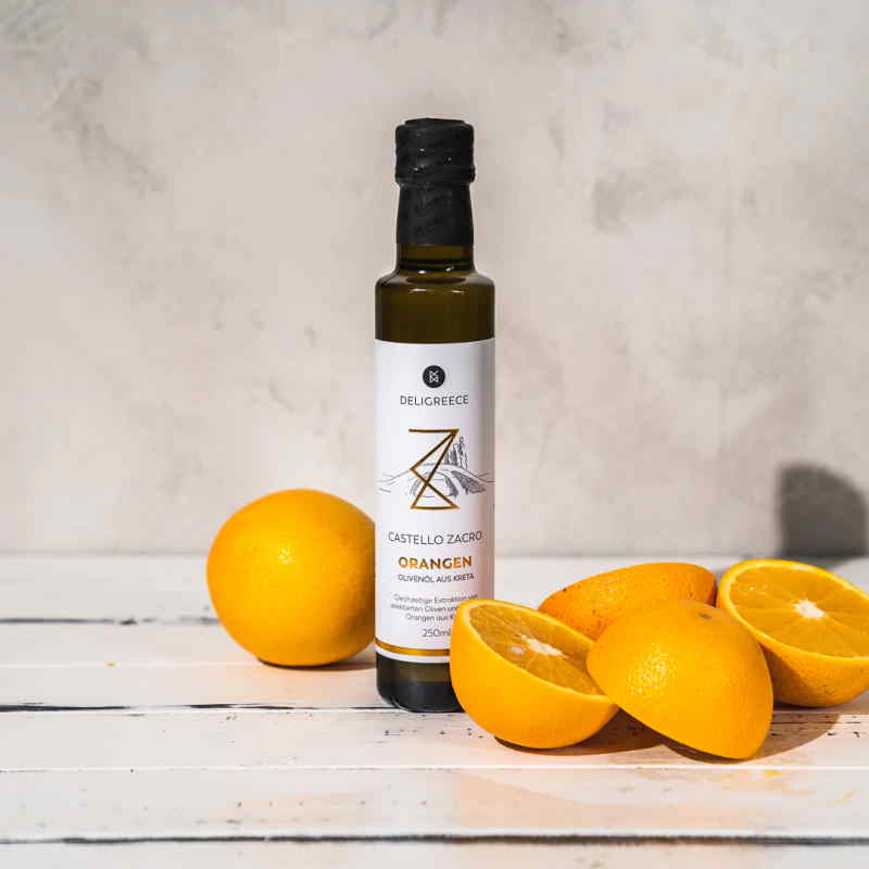 Orangen Olivenöl Kreta